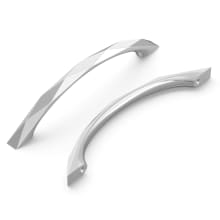Karat Pack of (10) 5-1/16" Center to Center Modern Glam Faceted Arch Cabinet Handle / Drawer Pull