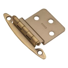 Partial Inset Traditional Cabinet Door Hinge (Package of 2)
