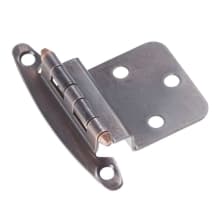 Partial Inset Traditional Cabinet Door Hinge (Package of 2)