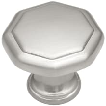 Conquest Pack of (25) 1-1/8 Inch Geometric Octagon Cabinet Knobs / Drawer Knobs