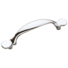 Conquest - Pack of (25) 3 Inch Center to Center Arched Traditional Cabinet Handle / Drawer Pull