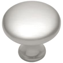 Conquest Pack of (25) - 1-1/8 Inch Mushroom Cabinet Knobs / Drawer Knobs