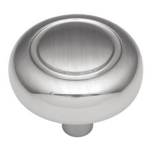 Eclipse 1-1/4 Inch Mushroom Cabinet Knob