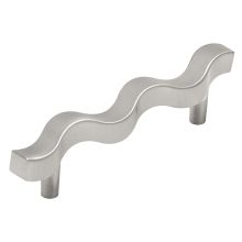 Euro Contemporary 3-3/4 Inch Center to Center Bar Cabinet Pull