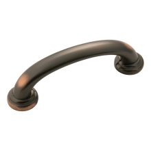 Zephyr 3" Center to Center Modern Industrial Curved Cabinet Handle / Drawer Pull