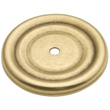 Manor House Pack of (25) 1-7/8 Inch Cabinet Knob Backplate