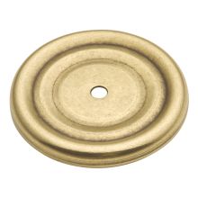 Traditional 1-7/8" Round Classic Cabinet Knob Backplate from the Manor House Collection