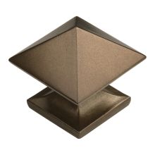 Studio 1-1/4 Inch Square Pyramid Top Urban Cabinet Knob / Drawer Knob / Furniture Knob