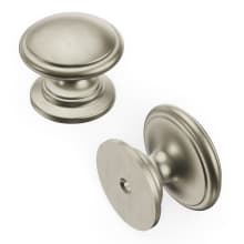 Williamsburg Pack of (10) 1-1/4" Classic Vintage Farmhouse Round Cabinet Knobs / Drawer Knobs