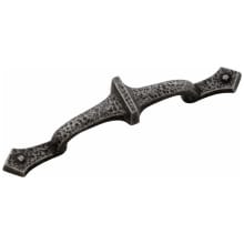 Mountain Lodge Pack of (10) 3" Center to Center Blacksmith Cabin Style Rustic Cabinet Handle / Drawer Pull