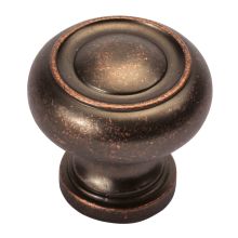 Cottage 1-1/4" Vintage Farmhouse Country Round Cabinet Knob / Drawer Knob