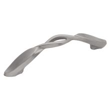 Eclipse 3" Center to Center Modern Twist Arch Bow Cabinet Handle / Drawer Pull