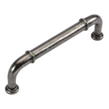 Cottage 3-3/4" Center to Center Vintage Industrial Pipe Style Cabinet Handle / Drawer Pull