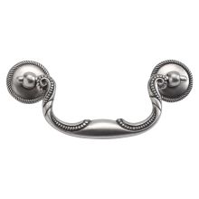 Manor House 3-1/2 Inch Center to Center Traditional Drop Bail Drawer Pull