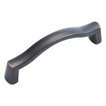 Arc 3 Inch Center to Center Soft Curved Cabinet Handle / Drawer Pull