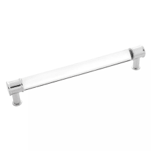 Midway 7 9/16" (7.563") Center to Center Modern Acrylic Bar Cabinet Pull / Drawer Handle