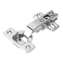 Full Overlay Screw-On Concealed European Cabinet Door Hinge with 105 Degree Opening Angle - Single Hinge