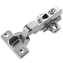 Partial Overlay Concealed Euro Cabinet Door Hinge with 105 Degree Opening Angle and Self Close Function - Pack of 20