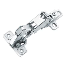 Full Overlay Screw-On Concealed Euro Cabinet Door Hinge with 165 Degree Opening Angle - Single Hinge
