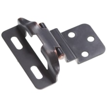 (10) Pairs - 3/8 Inch Inset Wrap Cabinet Door Hinges with 110 Degree Opening Angle - Total 20