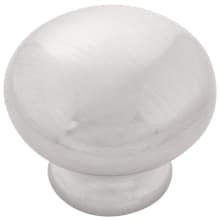 Pack of 25 - Cottage 1-1/8" Classic Farmhouse Smooth Mushroom Cabinet Knobs / Drawer Knobs