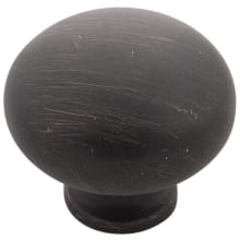 Pack of 10 - Cottage 1-1/4" Country Farmhouse Classic Round Smooth Mushroom Cabinet Knobs / Drawer Knobs