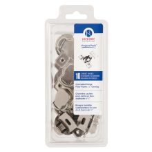 Pack of (10) - 1/2 Inch Overlay Concealed Face Frame Cabinet Hinges
