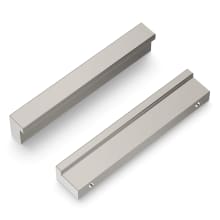Streamline 3" Center to Center Modern Linear Solid Cabinet Handle / Solid Drawer Pull
