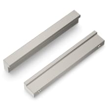 Streamline 3-3/4" Center to Center Sleek Linear Solid Cabinet Handle / Solid Drawer Pull