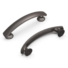 American Diner 3" (76mm)  Center to Center Classic Vintage Arched Bar Cabinet Handle / Drawer Pull