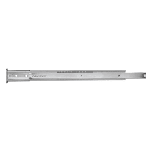 Single - 1029 Series 16 Inch 3/4 Extension Center Mount Ball Bearing Drawer Slide with 35 Lbs. Weight Capacity