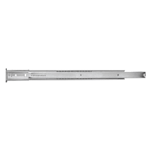Pack of 5 - 20 Inch 3/4 Extension Center Mount Concealed Drawer Slides with 35 Pound Weight Capacity