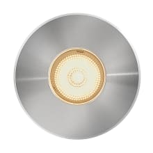 Dot Round 2v 3VA 2.5w 1-3/4"" Wide in Sparta Stainless Steel Button Light