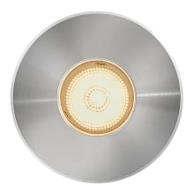 Dot Round 12v 4.8VA 4w 2-1/4" Wide Sparta Stainless Steel LED Button Light