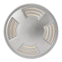Flare Quad-Directional In-Ground Well Light 12v 4.8VA 4w 2-3/4" Wide LED Sparta Stainless Steel