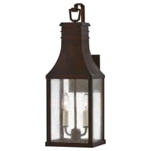 Beacon Hill 2 Light 23" Tall Heritage Outdoor Wall Sconce