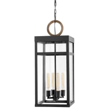 Porter 4 Light 12" Wide Lisa McDennon Open Air Outdoor Pendant with LED Bulbs Included