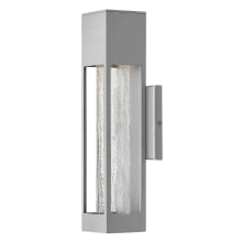 Vapor 1 Light 14" Tall LED Outdoor Wall Sconce