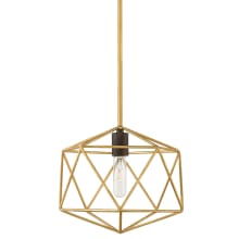 Astrid 1 Light 12" Wide Cage Pendant