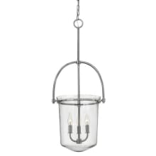 Clancy 3 Light Indoor Urn Pendant with Clear Glass