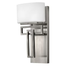 Lanza 1 Light 12" Tall Bathroom Sconce with Halogen Bulb Included