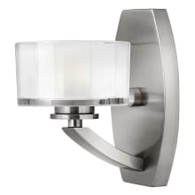 Meridian 1 Light 5" Wide Bathroom Vanity Light with Halogen Bulb Included