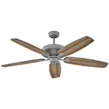 Grander 60" 5 Blade Indoor Ceiling Fan with Wall Control