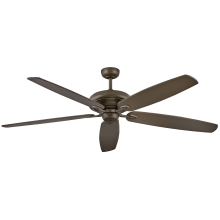 Grander 72" 5 Blade Indoor Ceiling Fan with Wall Control