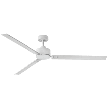 Indy 72" 3 Blade Indoor / Outdoor Ceiling Fan with Wall Control