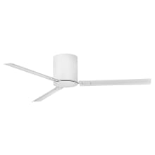 Indy Flush 58" 3 Blade Smart Indoor / Outdoor Ceiling Fan with HIRO Control