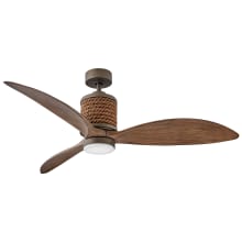 Marin 60" 3 Blade Indoor / Outdoor Smart LED Ceiling Fan with HIRO Control