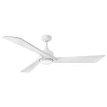 Sculpt 60" 3 Blade Indoor / Outdoor Smart LED Ceiling Fan with HIRO Control