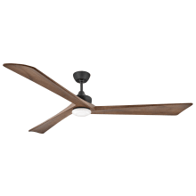 Sculpt 80" 3 Blade Indoor / Outdoor Smart LED Ceiling Fan with HIRO Control