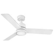 Chet 48" 3 Blade Smart LED Indoor / Outdoor Ceiling Fan with HIRO Control